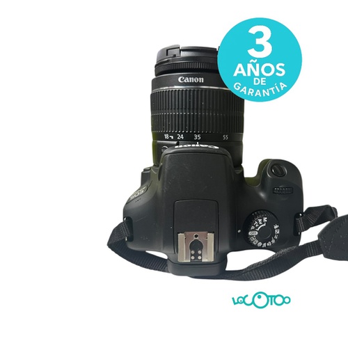 Cámara Réflex CANON EOS 4000D + EF-S 18-55 