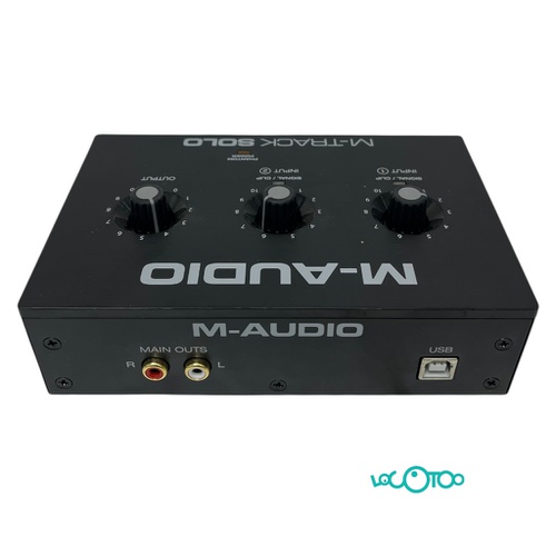TARJETA DE SONIDO M-AUDIO M-TRACK SOLO