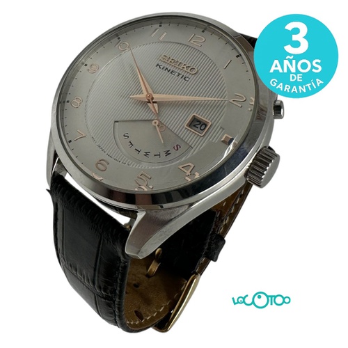 Reloj Pulsera SEIKO 5M84-0AC0 38 mm Cristal