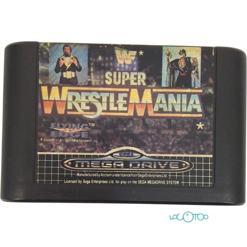 SUPER WRESTLEMANIA SEGA MEGADRIVE