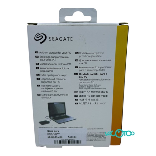 Disco Duro SEAGATE 4 TB 