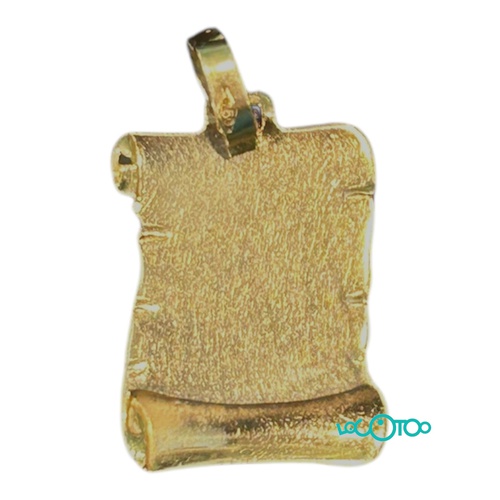 Colgante Oro 18K papiro