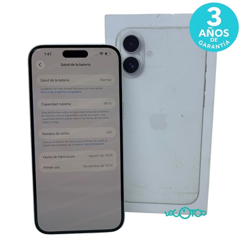 APPLE IPHONE 16 PLUS 128 GB