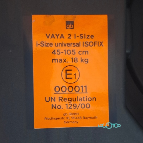 SILLA DE COCHE GB VAYA 2 i-SIZE FUTURE PERF