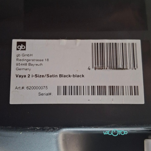 SILLA DE COCHE GB VAYA 2 i-SIZE FUTURE PERF