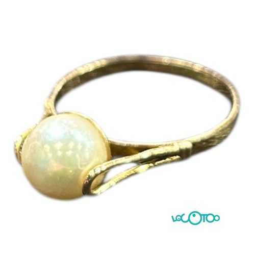 Anillo Oro 18K con perla
