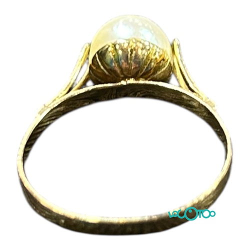 Anillo Oro 18K con perla
