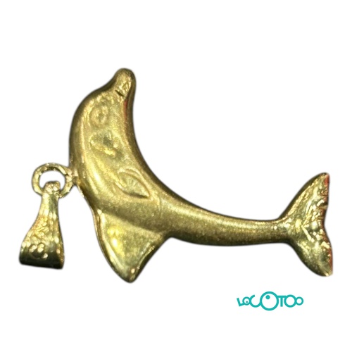 Colgante Oro 18K delfín 