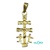 Colgante oro 18K  cruz Caravaca 