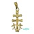 Colgante oro 18K  cruz Caravaca 