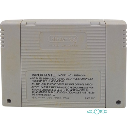 SUPER MARIO WORLD NINTENDO SNES