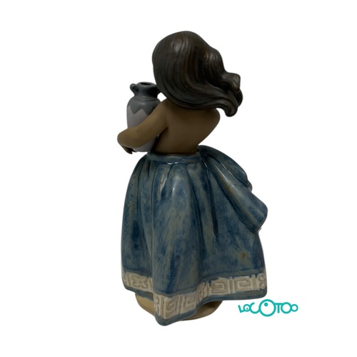 LLADRÓ NIÑA CON JARRÓN CERÁMICA