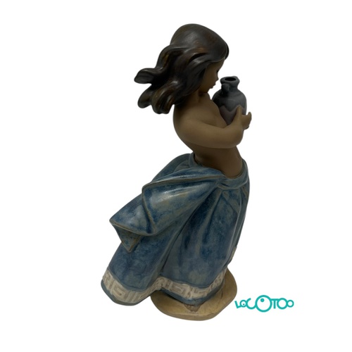 LLADRÓ NIÑA CON JARRÓN CERÁMICA