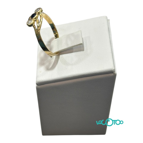 Anillo Oro 18K con piedras 
