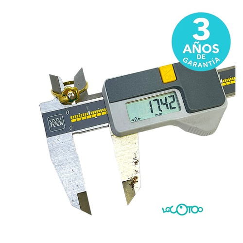 Anillo Oro 18Kt FLOR CON CIRS