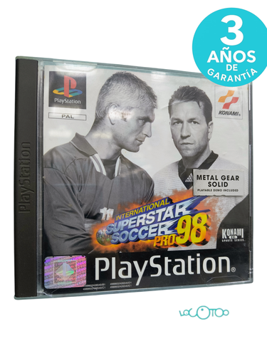 INTERNATIONAL SUPERSTAR SOCCER PRO 98 PS1