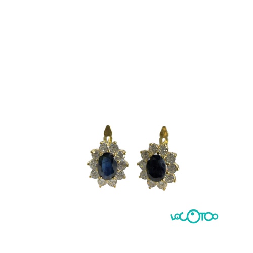 Pendientes Oro 2 PENDIENTES ORO 18K CON PIE