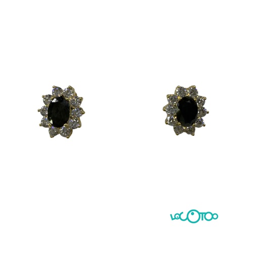 Pendientes Oro 2 PENDIENTES ORO 18K CON PIE