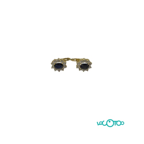 Pendientes Oro 2 PENDIENTES ORO 18K CON PIE