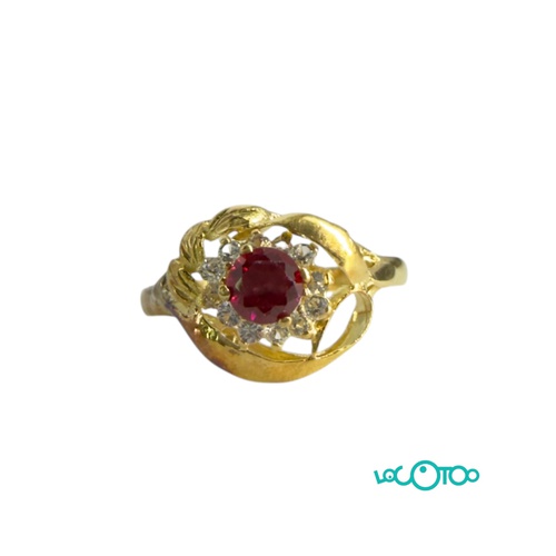 ANILLO ORO 18K CON PIEDRAS