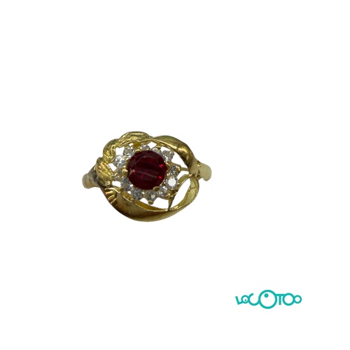 ANILLO ORO 18K CON PIEDRAS