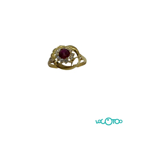 ANILLO ORO 18K CON PIEDRAS