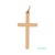 COLGANTE DE ORO DE 18K EN FORMA DE CRUZ