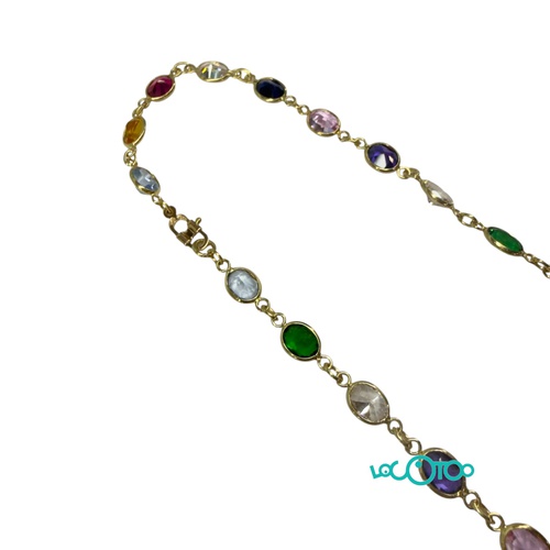 CADENA ORO 18K CON PIEDRA 