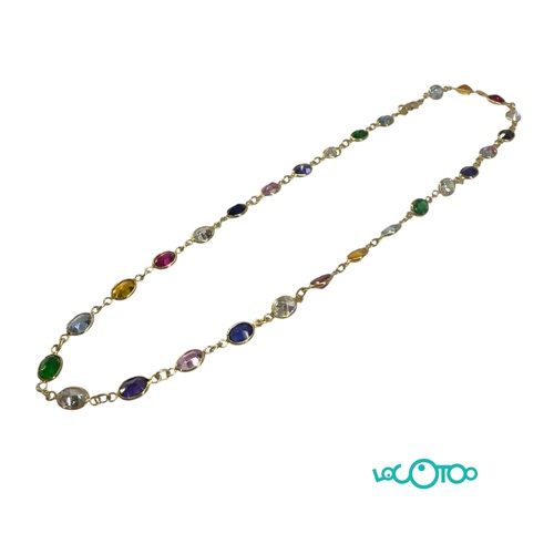 CADENA ORO 18K CON PIEDRA 