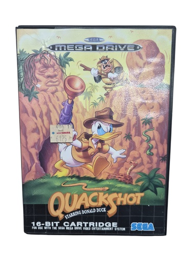 Videojuego MEGA DRIVE QUACKSHOT