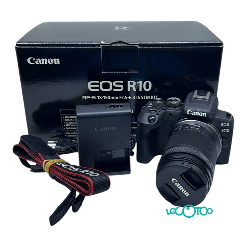 CANON EOS R10 + OBJETIVO 18-150 mm