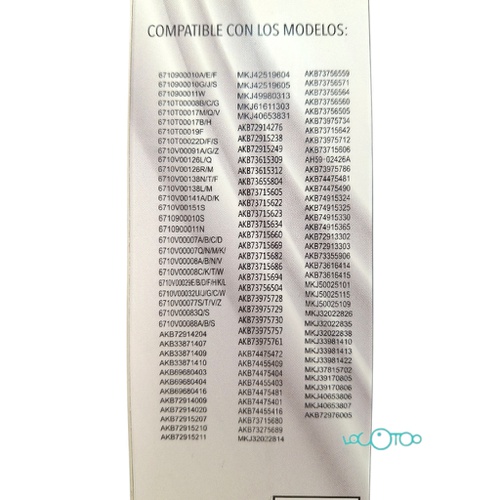 MANDO A DISTANCIA UNIVERSAL COMPATIBLE CON 