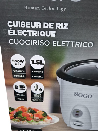 Arrocera SOGO SS-10065 500 W 1,5 L