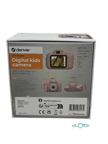 Cámara Compacta DENVER KCA-1340