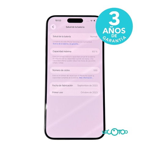 Smartphone APPLE IPHONE 15 PRO MAX Libre 6,