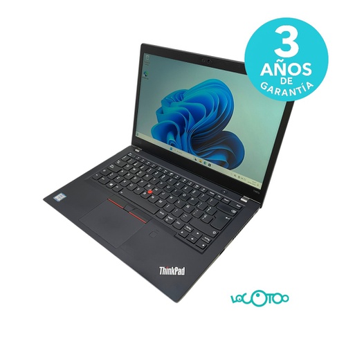 Portátil LENOVO THINKPAD T480S 256 GB SSD 8