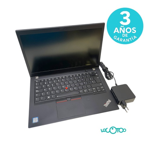 Portátil LENOVO THINKPAD T480S 256 GB SSD 8