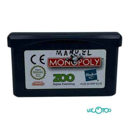 NINTENDO GAMEBOY ADVANCE MONOPOLY 