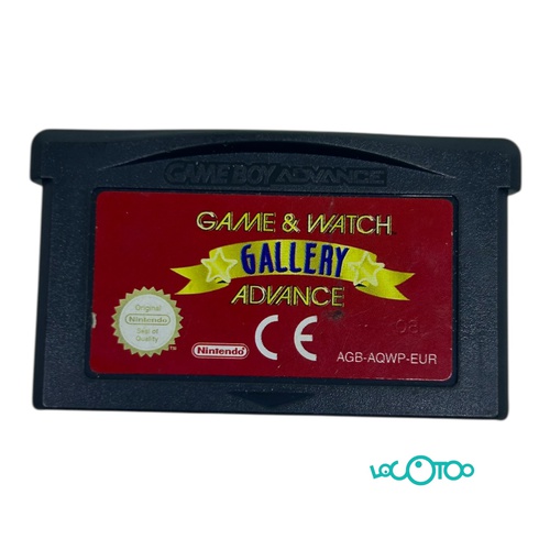 NINTENDO GAMEBOY ADVANCE GAME & WATCH GALLE