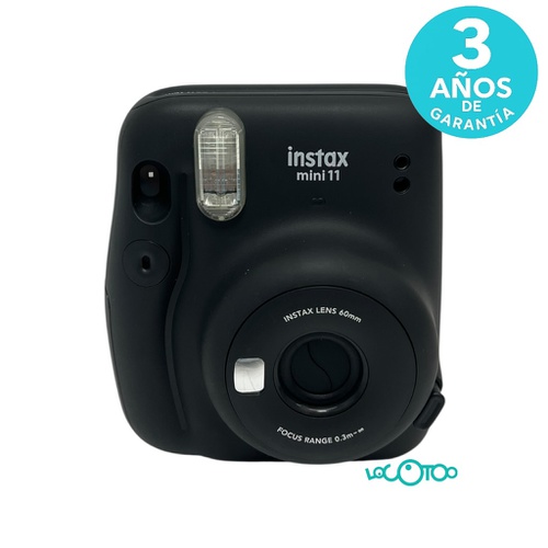 CÁMARA INSTAX MINI 11 FUJIFILM NEGRA