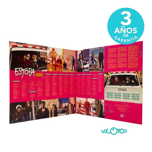 Vinilo Estopa Fuego!