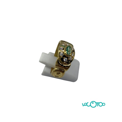 ANILLO ORO 18K CON PIEDRAS