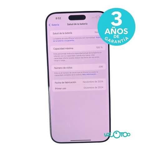 Smartphone APPLE IPHONE 16 PRO MAX Libre 6,