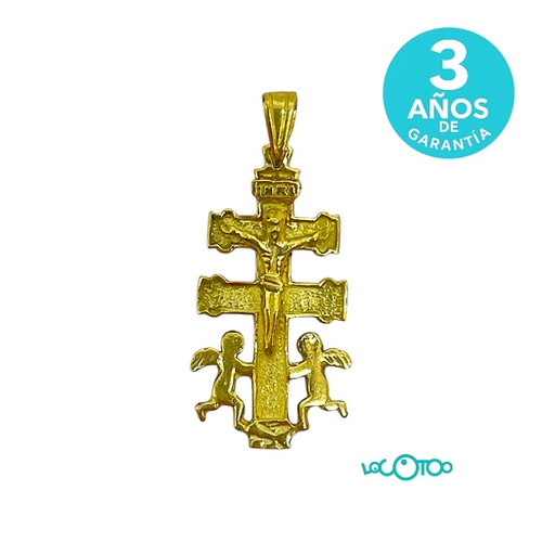 COLGANTE ORO 18K CRUZ 