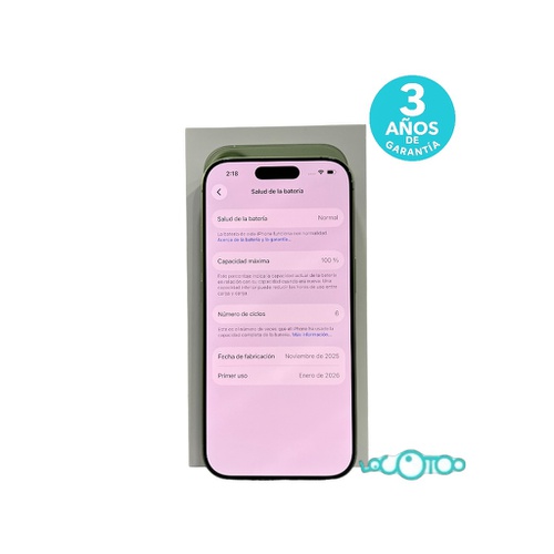 Smartphone APPLE IPHONE 17 6,3 '' 8 GB 256 