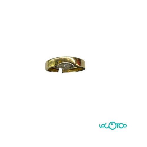 ANILLO ORO 18K CON DIAMANTE