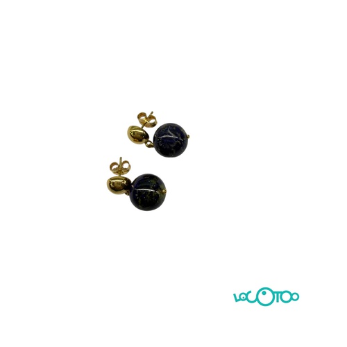 PENDIENTES ORO 18K CON PIEDRAS 