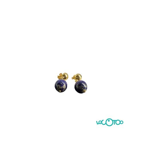 PENDIENTES ORO 18K CON PIEDRAS 