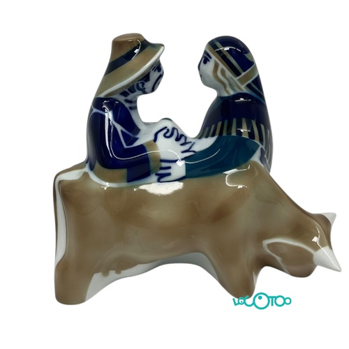 CERÁMICA SARGADELOS LABRADORES CON VACA