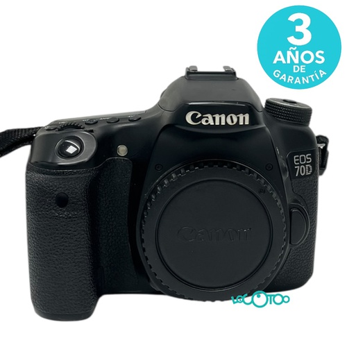 CÁMARA CANON EOS 70D 20 MPX